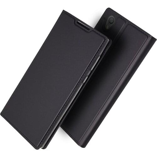 Case no For Fundas Sony Experia Z5 L1 L2 X Performance Xa XA1 Plus XA2 Ultra XZ XZ1 Compact XZ2 Premium Cover Flip Leather Cases