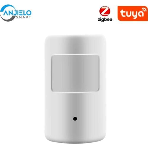 Anjielosmart Tuya WiFi PIR Motion Sensor Wireless Infrared Detector Security Burglar Alarm Sensor Smart life APP