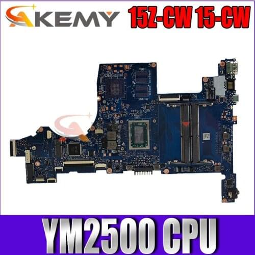 For HP Pavilion 15-CW Laptop motherboard L22762-001 L22762-501 L22762-601 DAG7BFMB8D0 Mainboard With Ryzen 5 YM2500 CPU DDR4