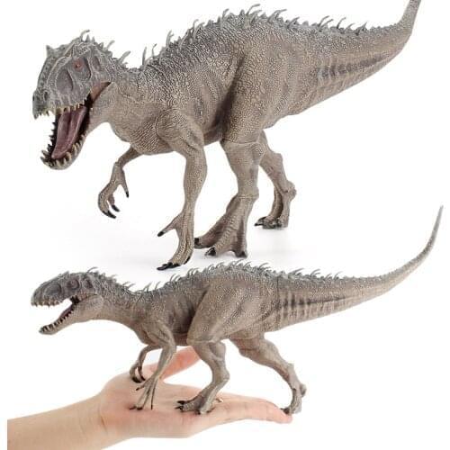 Jurassic Indominus Rex Action Figures Open Mouth Savager Tyrannosaurus Dinossauro World Animals Model Kid Educational Toys Gifts
