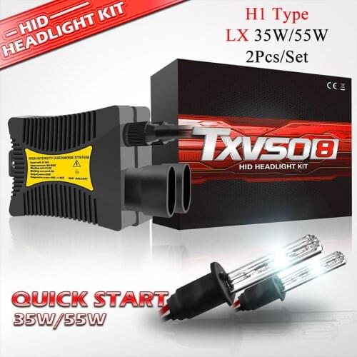 TXVSO8 70W Xenon Projector H1 HID Car Headlight Kit 2Pcs 35W Bulbs With Ballast 3000K 4300K 5000K 6000K 8000K 10000K For Toyota