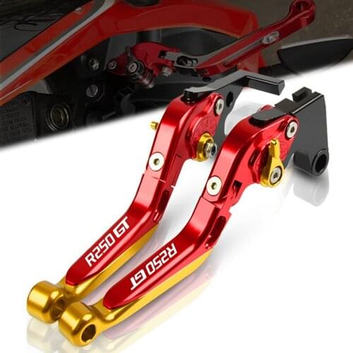 Motorcycle Adjustable Clutch Brake Levers FOR HYOSUNG GT250R GT250 R 2006-2010 2009 2008 2007 CNC Aluminum Handbrake Accessories
