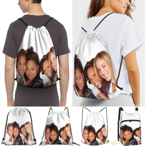 The Cheetah Girls Together 2003 Men Outdoor Travel Gym Bag Waterproof Drawstring Backpack Women Fitness Swimming Bag