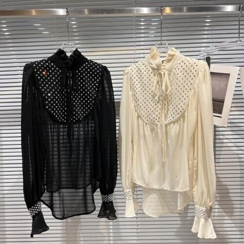 O'ZACKET Collar Blouses