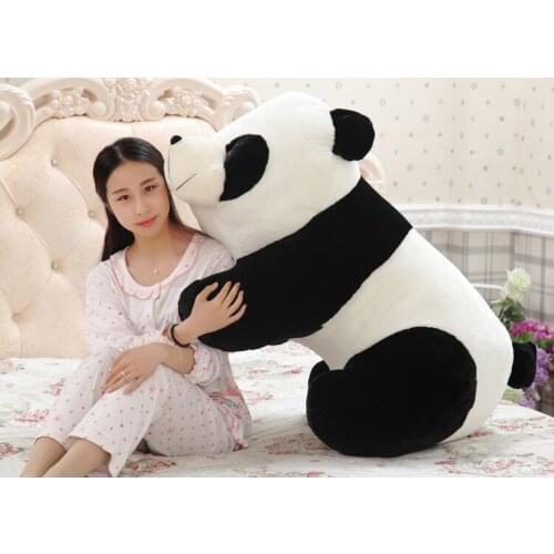Huge 90cm gaint panda plush toy ,soft hugging pillow ,birthday gift Christmas gift h2940
