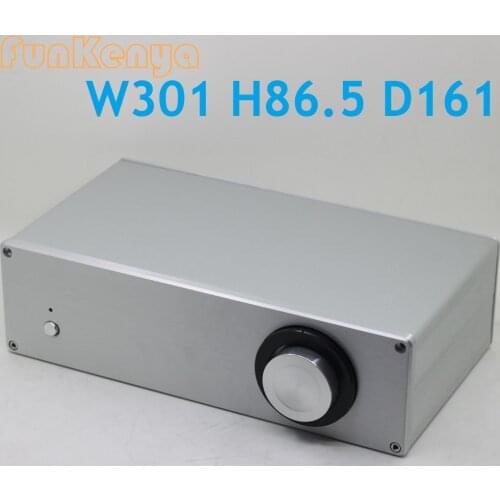 Size W263 H61 D186 preamplifier chassis Power amplifier chassis All aluminum chassis 1969