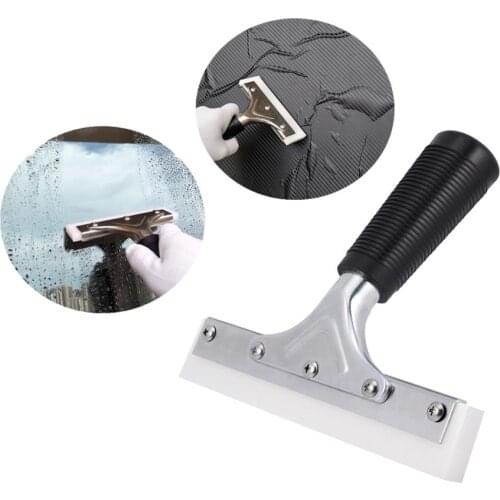 EHDIS 5/6/8INCH Handle Rubber Squeegee Square Blade Window Glass Car Cleaning tool Water Wiper Vinyl Wrap Film Tools Car Washer