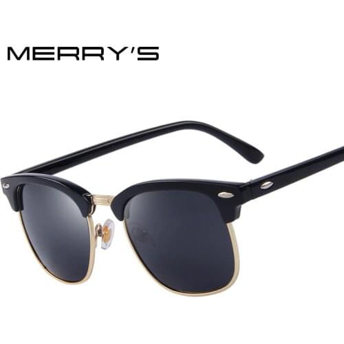 Men Retro Rivet Polarized Sunglasses 2016 Classic Brand Designer Unisex Sunglasses UV400 Fashion Male Eyewear