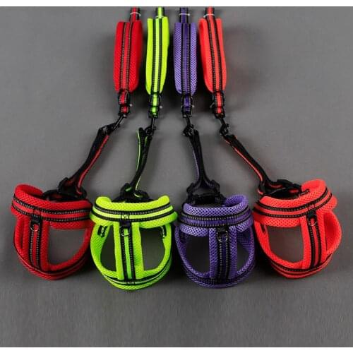 Pet Dogs Reflective Walking Safety Harness Vest Chest Strap Leash Traction Rope