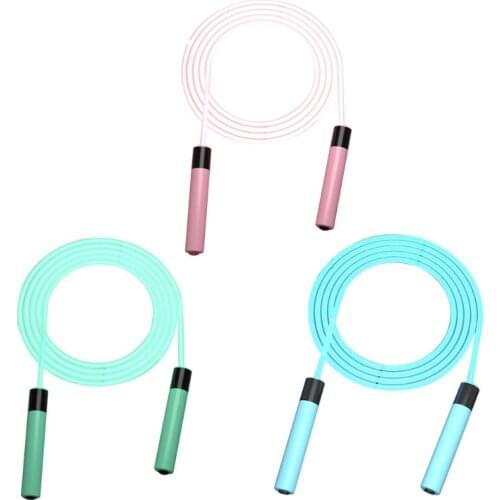 Glowing Kids Jump Rope Gym Aerobic Speed Exercise Skipping Ropes Fitness Kindergarten Child Training Sports Adjustable A2UB