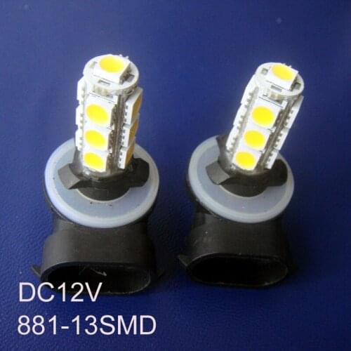 High quality 12V 881 led fog lamps 881 led car bulb free shipping 50pcs/lot