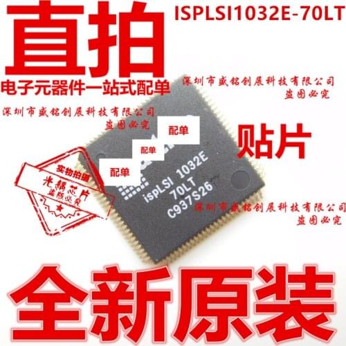 5/PCS NEW ISPLSI1032E-70LT SMD Qfp100 Chip