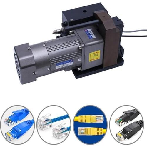 Automatic Crystal PC Head Pressing Machine Telephone and Network Line Terminal Crimping Machine