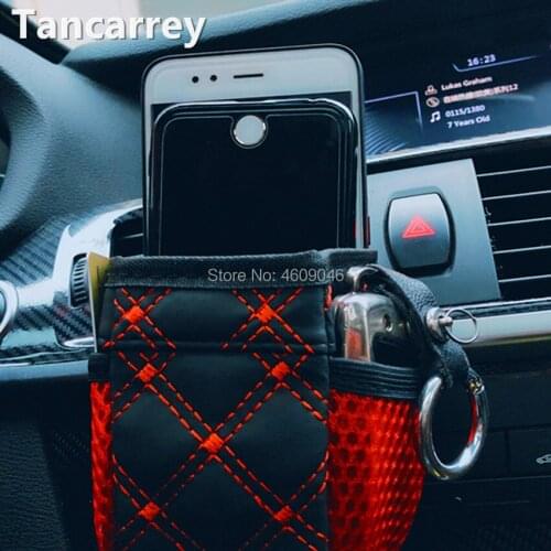 Car Mobile Phone Holder Bag Accessories for passat b5 renault mazda 6 opel astra j passat b6 volkswagen polo opel lancer x kia