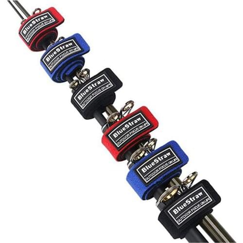 Elastic Fishing Rod Strap Fishing Gear Strap Elastic Tie Random Color Delivery Diving Band Pole Holder Materials Non-slip Firm
