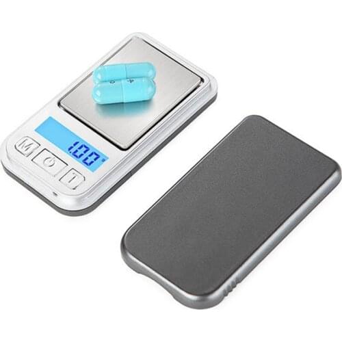 Super mini LCD Electronic Digital Pocket Scale 0.01g Accuracy Electric Gram balance for Jewelry Gold Weighting Scales