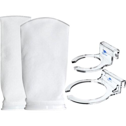 Bubble magus BM Aquarium 4in 7in Filter bag Filter holder Marine tank Bottom filter bracket Strainers