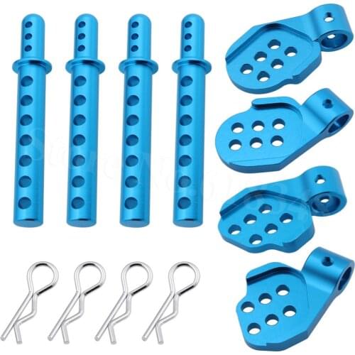 HSP 862001 862002 862003 Body Post Front /Rear Body Post Mount Upgrade Parts for 1/8 RC Nitro Buggy CNC 94081 BAZOOKA