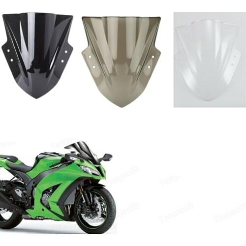 Motorcycle ABS Plastic Windshield Windscreen For Kawasaki Ninja 300 2018-2019