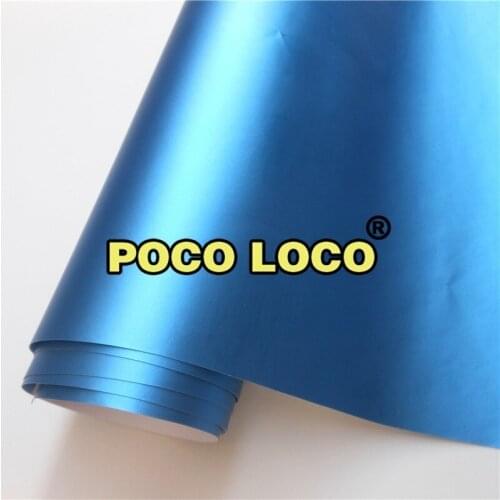 Matte Satin Royal Blue Vinyl Pearl Car Wrapping Paint Protection Decal Stickers Bonnets Boot Lids Mirrors Motorcycle Laptops
