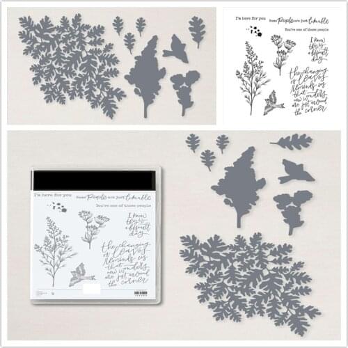 TOMORROW Metal Cutting Dies and Stamps for Scrapbooking DIY Album Paper Card Embossing Decor Craft Stencils Die Cut Christmas