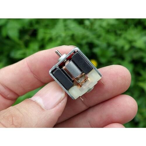 Free shipping 2 pcs DC3V 030SA 32000RPM miniature high speed magnetic carbon brush motor for power tools / toys / DIY, etc