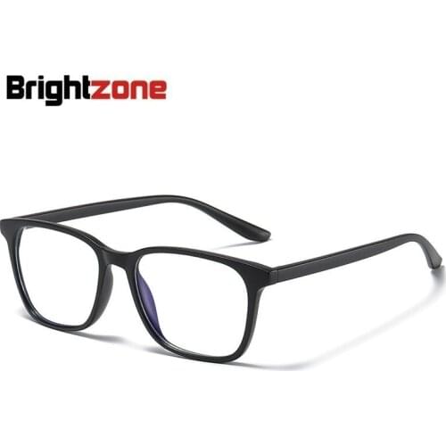 2020 Fashion Tr90 Anti Blue Light Myopia Glasses Black Spectacle Frame Man Transparent Goggles Woman Computer Eyeglasses Sight