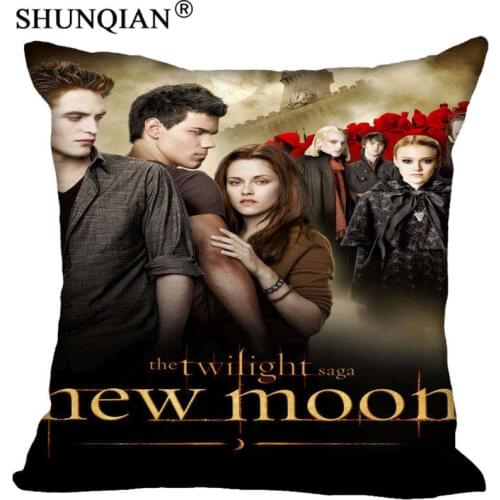 Twilight Pillowcase Square Zippered Home Decorative Pillow Cover Wedding Custom Gift For Two Sides Printed