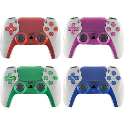 2021 New Decorative Strip for PS5 Console Game Controller Replacement Shell PS5 Game Accessories Joystick Decorations