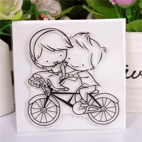 New Cartoon Pattern Stamp And Metal Die Scrapbooking Alphabet Stamp Embossing Craft Silicone Transparent Stampstampons