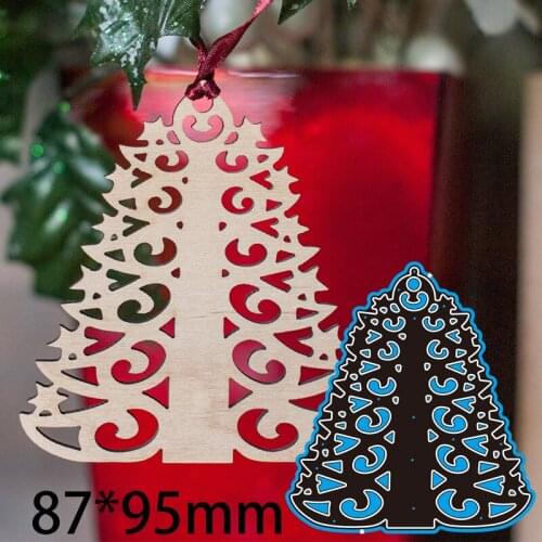 87*95mm Christmas Tree Metal cutting Dies Craft Embossing Scrapbooking paper craft Greeting Card