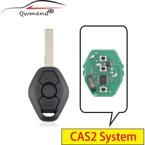 CAS2 System 3 Buttons Smart Car Key for BMW 3/5 Series Car Remote Key Fob ID46/7945 Chip 315/433/868Mhz ASK/FSK