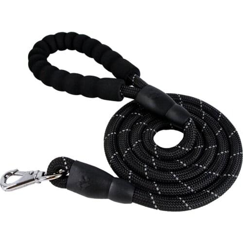 Reflective Dog Leash Nylon Pet Training Leads Accessories Puppy Traction Rope Chain Pets Products Walking Leashes