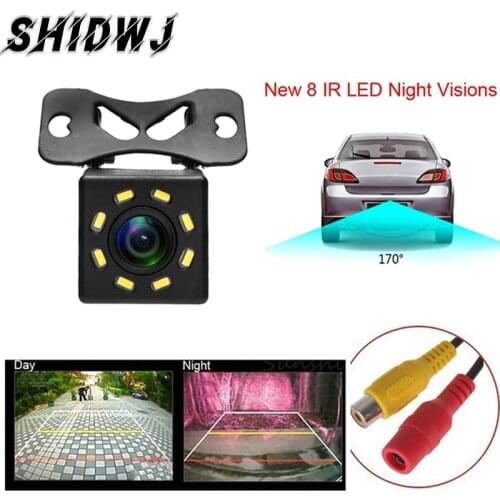 Universal Auto Car Reversing Camera LED CST-304C8 Light IR Car Rear View Reverse Parking Backup Camera Night HD Visions