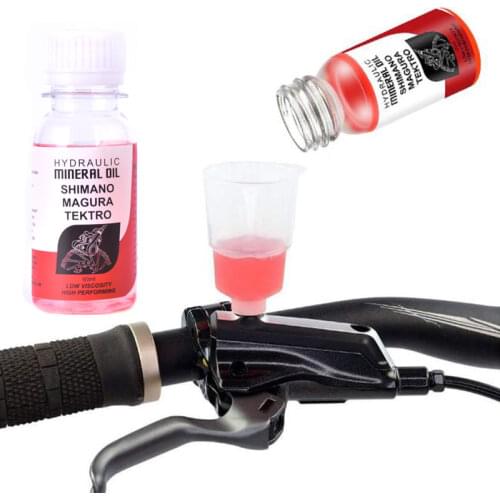 Bicycle Brake Mineral Oil 60ml Enough Capacity Fluid Hydraulic Disc Brake Lubricant For Shimano Magura Tektro Mountain Bikes