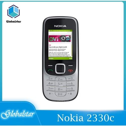 Nokia 2330c refurbished mobile phones Original Unlocked Classic Java Bluetooth Unlock Cell Phone 1year warranty Free Shipping