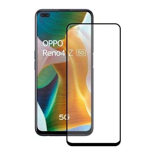 Tempered Glass Mobile Screen Protector Oppo Reno 4Z 5G KSIX Full Glue 2.5D