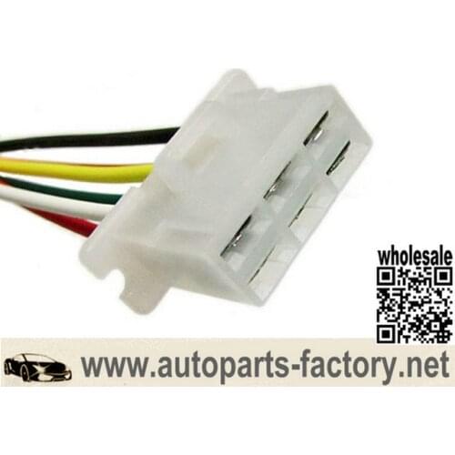 Longyue 10pcs Alternator Repair Connector 6 pin Female Socket Wiring Harness for GM