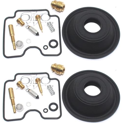 2set for XF650 1997-2003 XF 650 Motorcycle carburetor repair kit plunger diaphragm