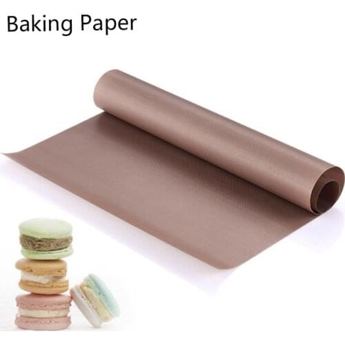 Non Stick Baking Paper Cloth Tarpaulin Baking Sheet Reusable High Temperature Resistant Oil Paper Oven Microwave Grill Baking