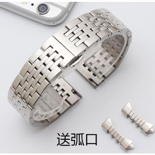 19mm 20mm 21mm 22mm stainless steel watchband steel watch chain accessories HUAWEI power Rock black chain / shipping