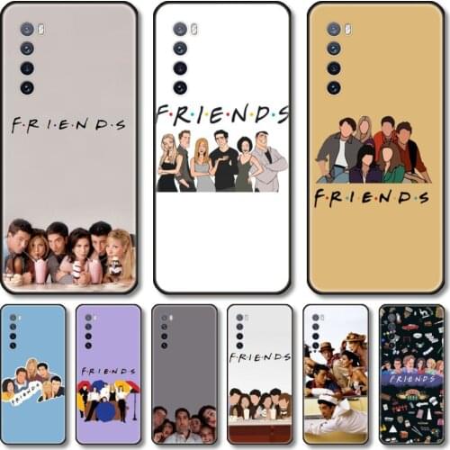Humor TV Phone Case For Huawei Nova 2 3 4 5 6 7 8 SE i E Pro Lite black cell shell