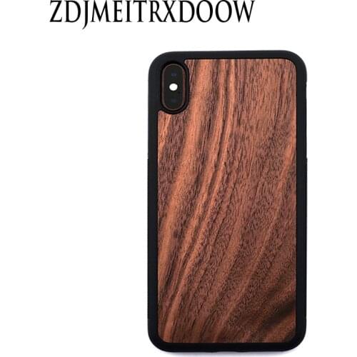 Natural Wood Case For iPhoneX SE2 11PROMax XR XSMax 7 8 6 6S Plus 100% Wood COVER for Apple iphone 6 6s Case