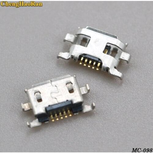 ChengHaoRan 20pcs connector mini Micro USB Charging Port jack socket For gionee For Nokia For Motorola For blackberry for Sony
