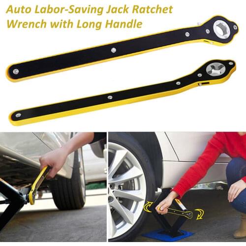 Labor-saving Jack Ratchet Wrench Car Jack Lift Speed Handle Scissor Jack Garage Tire Wheel Lug Wrench Motorcycle Car Repair Tool