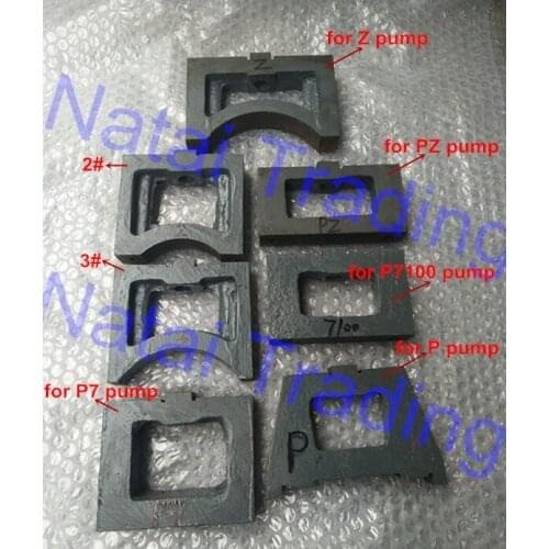 Diesel pump block pad for common rail test bench Z, P, PZ, P7, P7100 pump testing tool spare part pump repair tool