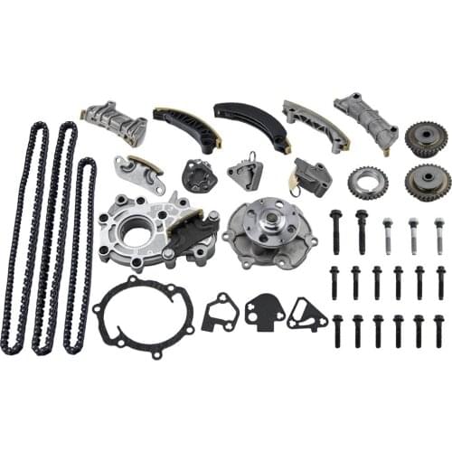 Timing Chain Kit Oil Pump Water Pump for BUICK ALLURE 3.6L V6 3564CC 217 CID DOHC(24 VALVE)07-08 for Cadillac Suzuki 3.6L 07-16