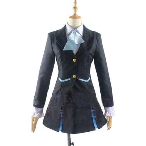 2016 New Kiznaiver Sonozaki Noriko School Uniform Cosplay Costume Skirt Suit