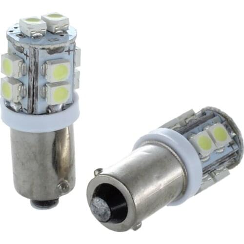 New 2X T11 BA9S T4W 10-SMD Xenon White Hi-Power LED Side Light Lamp Bulb Car 12V UK