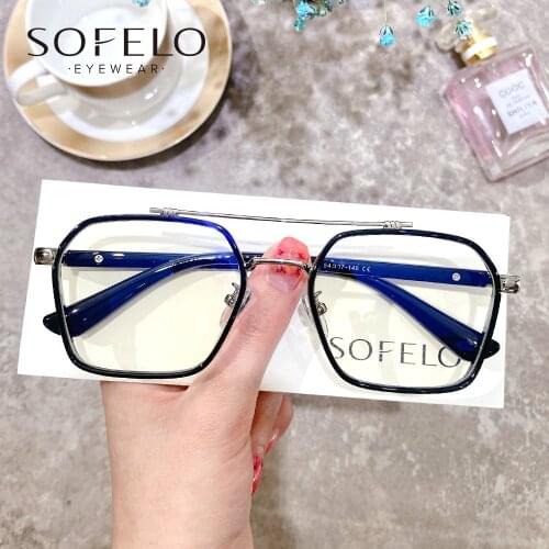 Retro Anti Blue Light Blocking Glasses Men Clear Computer Gaming Eyeglasses Women UV Radiation Protection Eyewear Luxury Brand